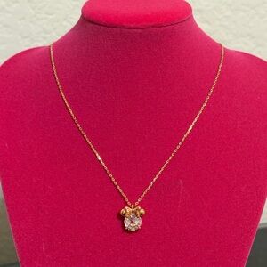 Kate Spade X Disney Minnie Mouse Necklace NWT